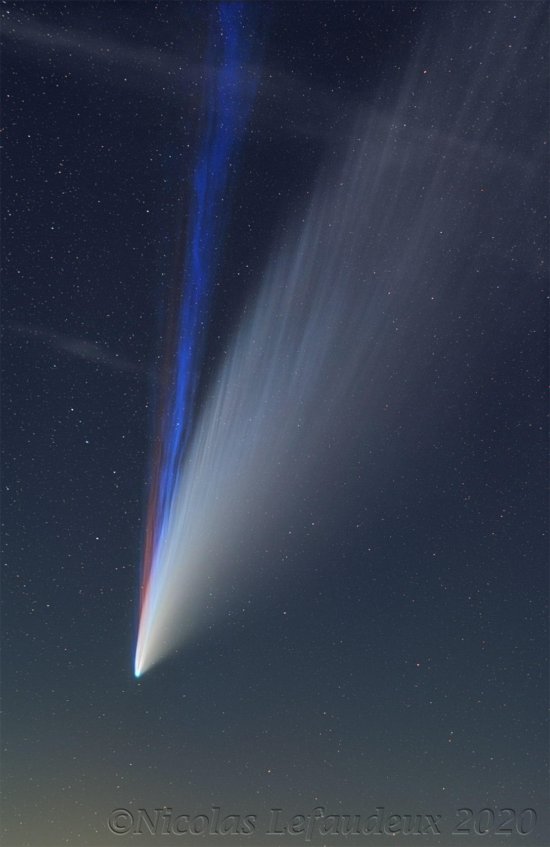 待译-APOD20210308-Three Tails of Comet NEOWISE.jpg