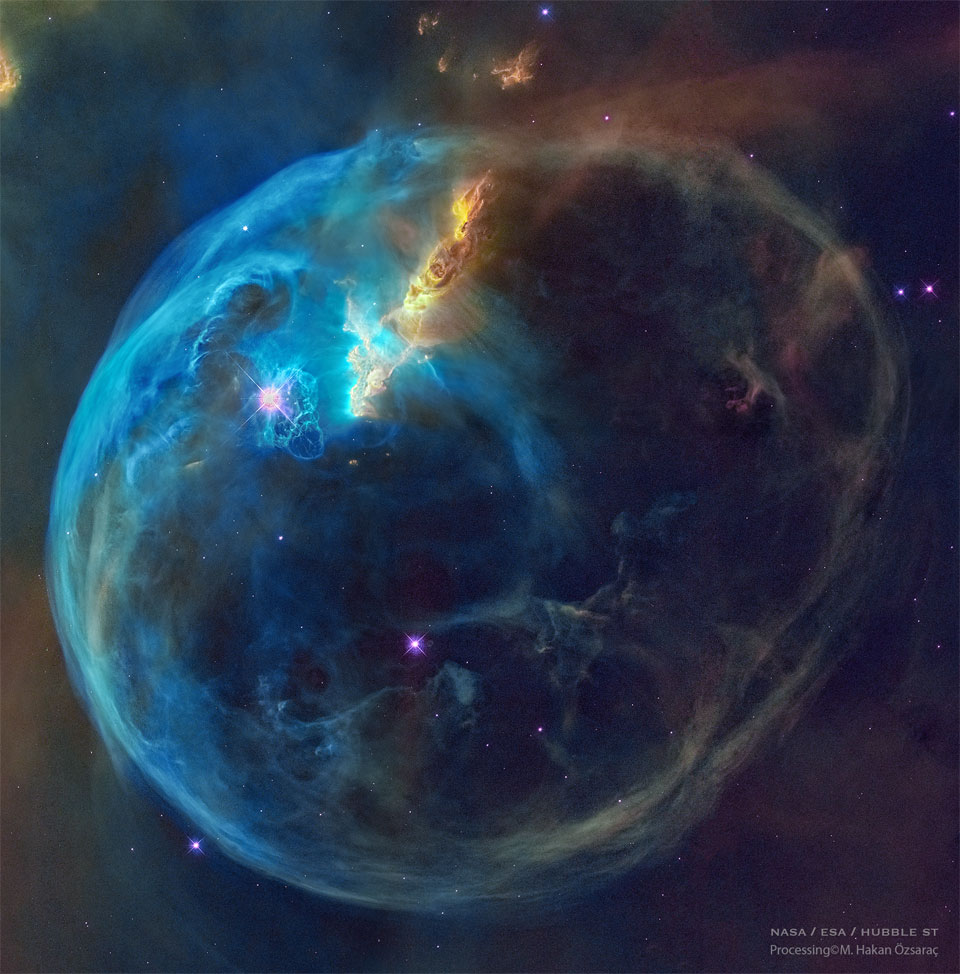 待译-APOD20220323-Bubble_HubbleOzsarac_960.jpg