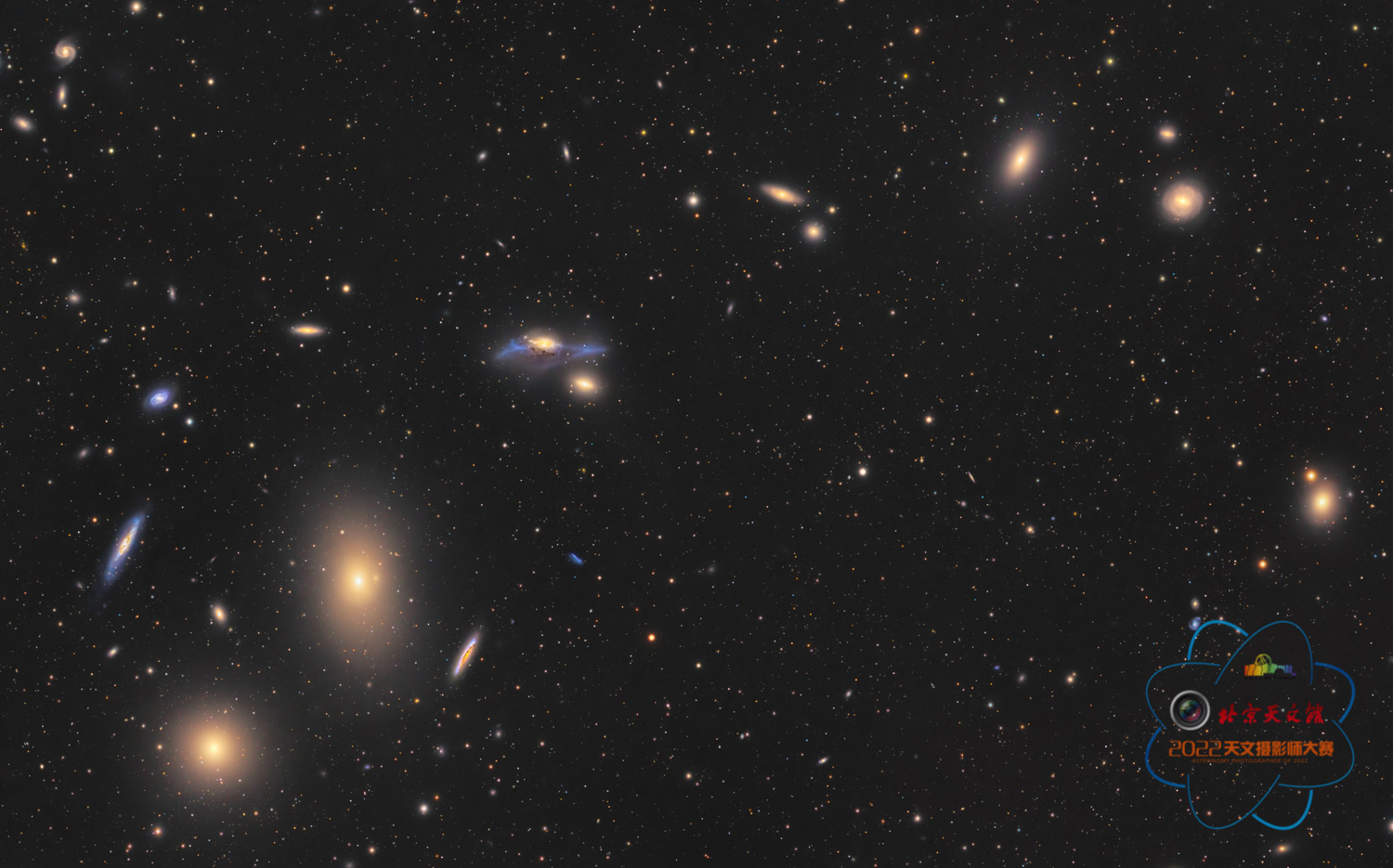 2等奖-李令名-5.神秘的宇宙深处-NGC4438-马卡良星系链.jpg