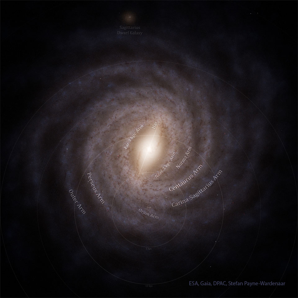 待译-APOD20250513-MilkyWayTop_Gaia_960_annotated.jpg